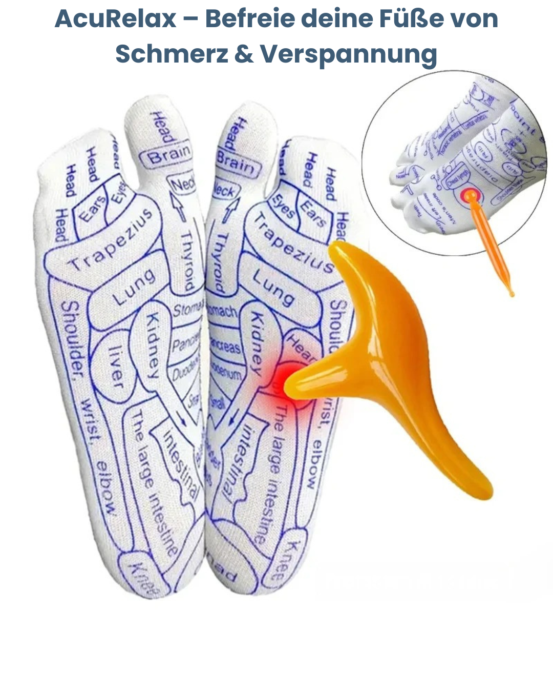 AcuRelax-Fußmassage Set