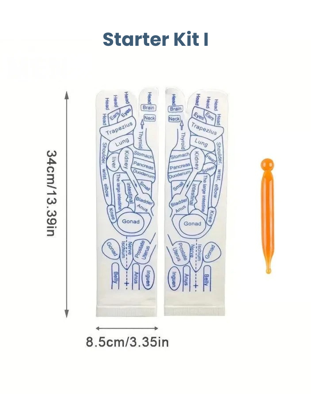 AcuRelax-Fußmassage Set