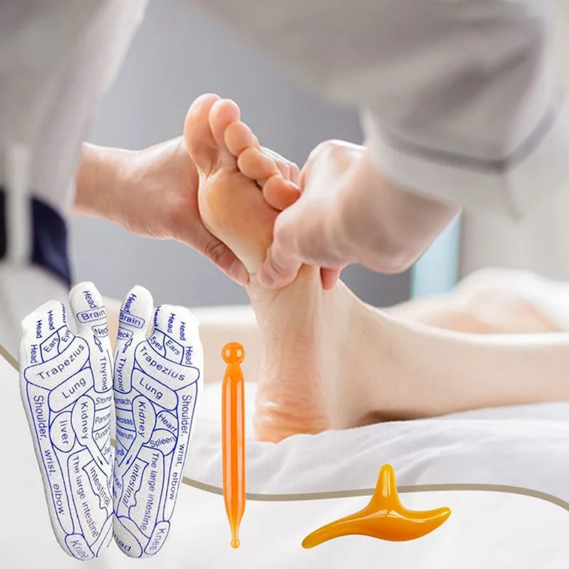 AcuRelax-Fußmassage Set